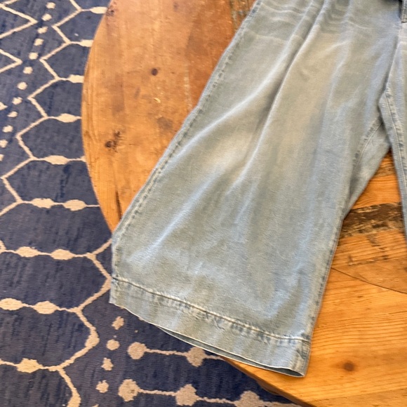 Pilcro Light Blue Flare & Wide Leg Jeans - Picture 4 of 6